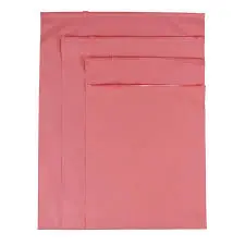 FROSTED ZIPLOCK PINK- XL 