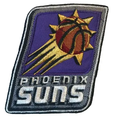 SEWING SUPPLIES:SEW ON EMBROIDERED NBA LOGO -SUNS 