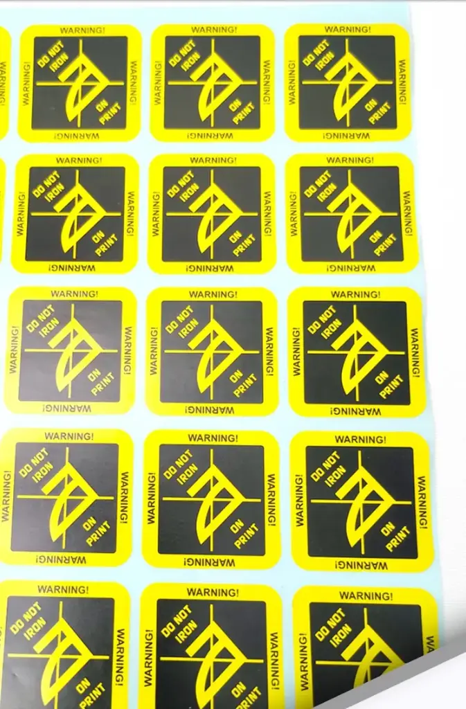 SEWING SUPPLIES:T-SHIRT STICKER - DO NOT IRON PRINT 