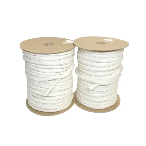 WHITE POLYESTER COTTON ROUND DRAWSTRING CORD 2.5MM-1KG 