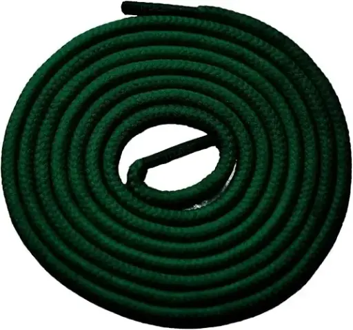 ROUND COLORED SHOELACE WITH METAL TIP