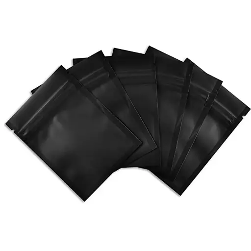 FROSTED ZIPLOCK BLACK- HORIZONTAL 