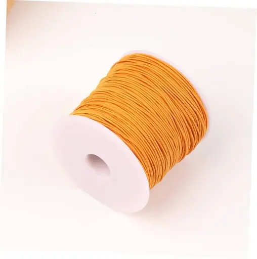 NYLON ELASTIC  3MM -YELLOW GOLD 