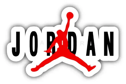 SEWING SUPPLIES:SEW ON EMBROIDERED NBA LOGO - J AIR 