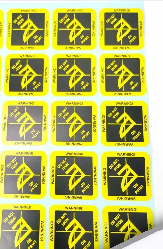 SEWING SUPPLIES:T-SHIRT STICKER - DO NOT IRON PRINT 