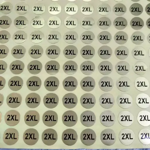 STICKER:GOLD STICKER -  2XL 