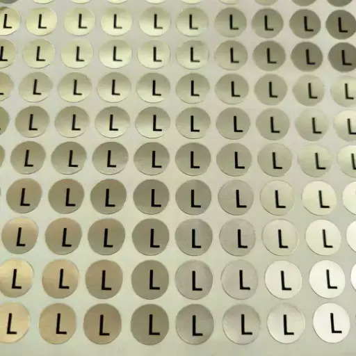 STICKER:GOLD STICKER -  LARGE 