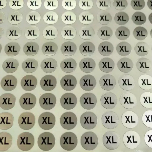 STICKER:GOLD STICKER -  XL 