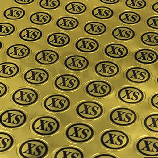 STICKER:GOLD STICKER - XS 